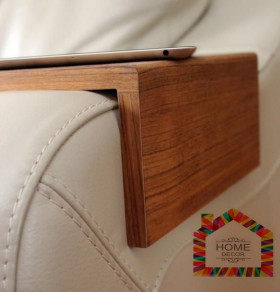 Wooden Couch Sofa Arm Tray For iPad/Files/Teacup etc